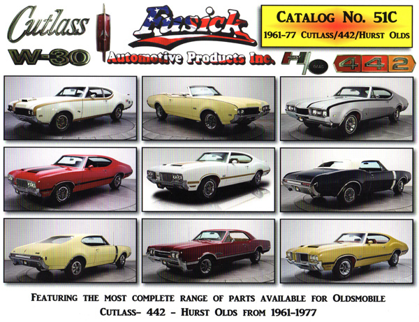 1961-87 Cutlass 442 Catalog